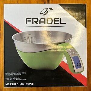 FRADEL ALL-IN-ONE SCALE
Measuring cup scale
MODEL:EK6550H